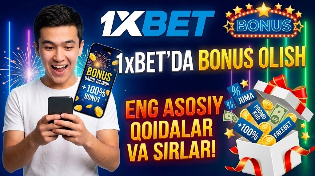 1xbet da Bonus Olish