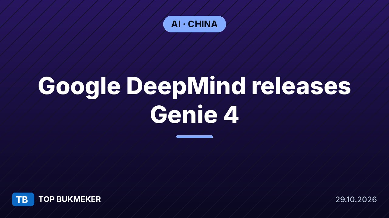 谷歌DeepMind发布Genie 4世界模型：首个原生音频的实时可交互虚拟世界